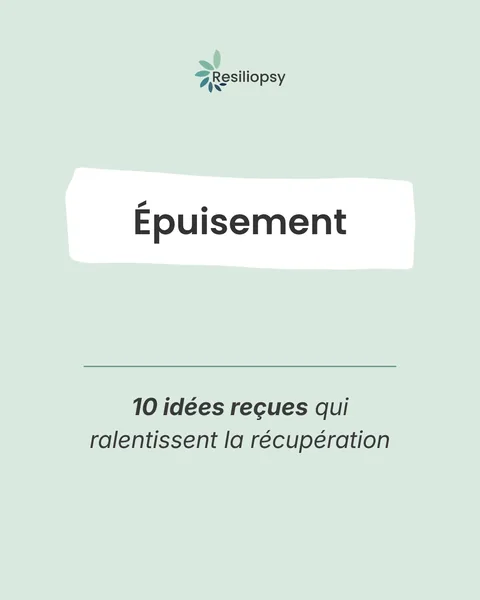Épuisement et idées reçues