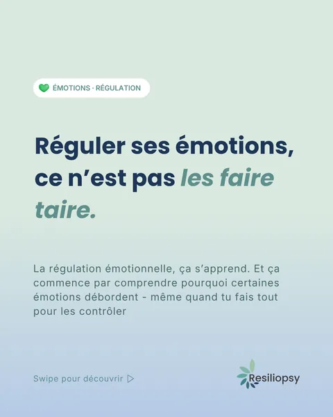 Régulation émotionnelle
