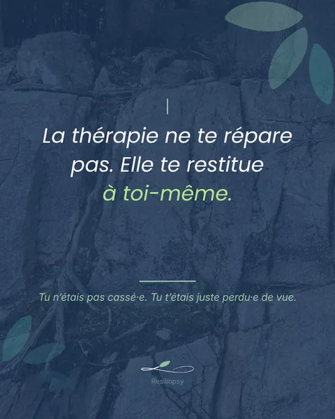 Thérapie