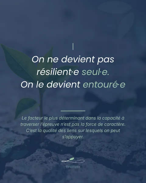 Devenir résilient·e